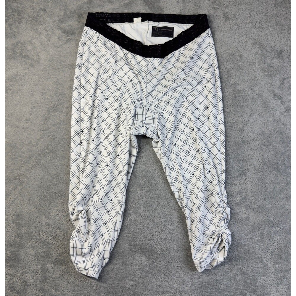 M by Novara Cycling Shorts Womens Large White Undergarment Chamois Padded Liner